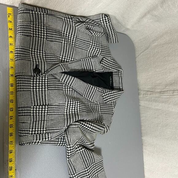 Lauren Ralph Lauren Womens Houndstooth Blazer Size 12 Preppy Old Money Academia - Picture 9 of 11